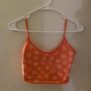 Open-Back Cropped Tank